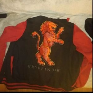 Hot Topic Gryfindor Button Up Jacket